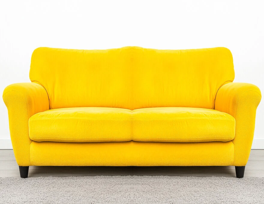 Clean couch after cleaning